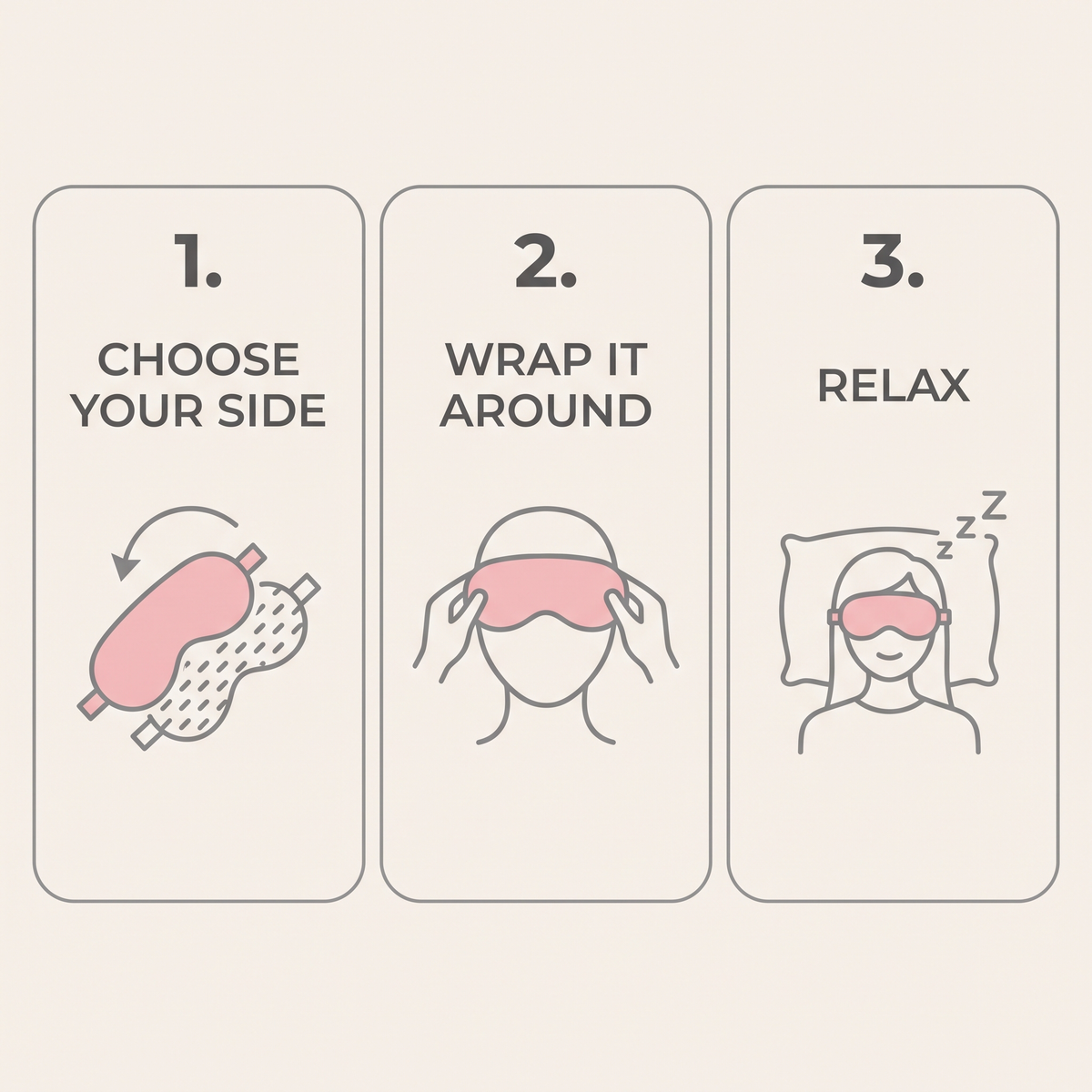 Velvetdrift Dual-Side Weighted Sleep Mask