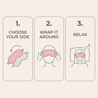 Velvetdrift Dual-Side Weighted Sleep Mask